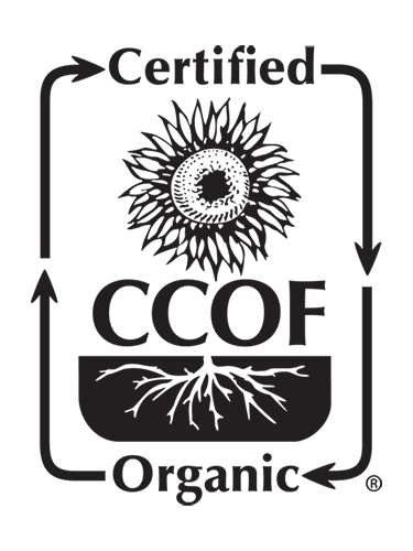 Certified Organic CCOF Logo